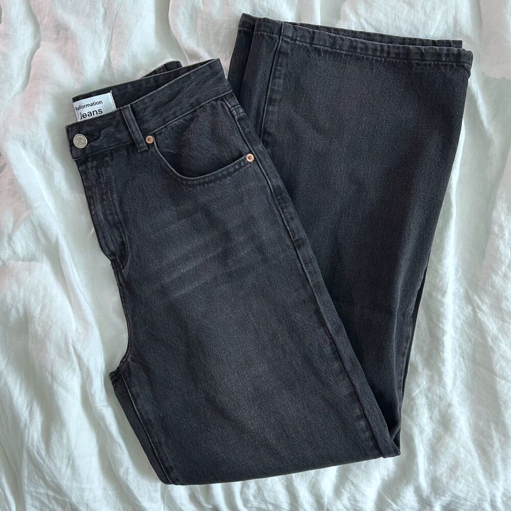 Reformation Wilder High Rise Wide Leg Jeans NWOT Size 28